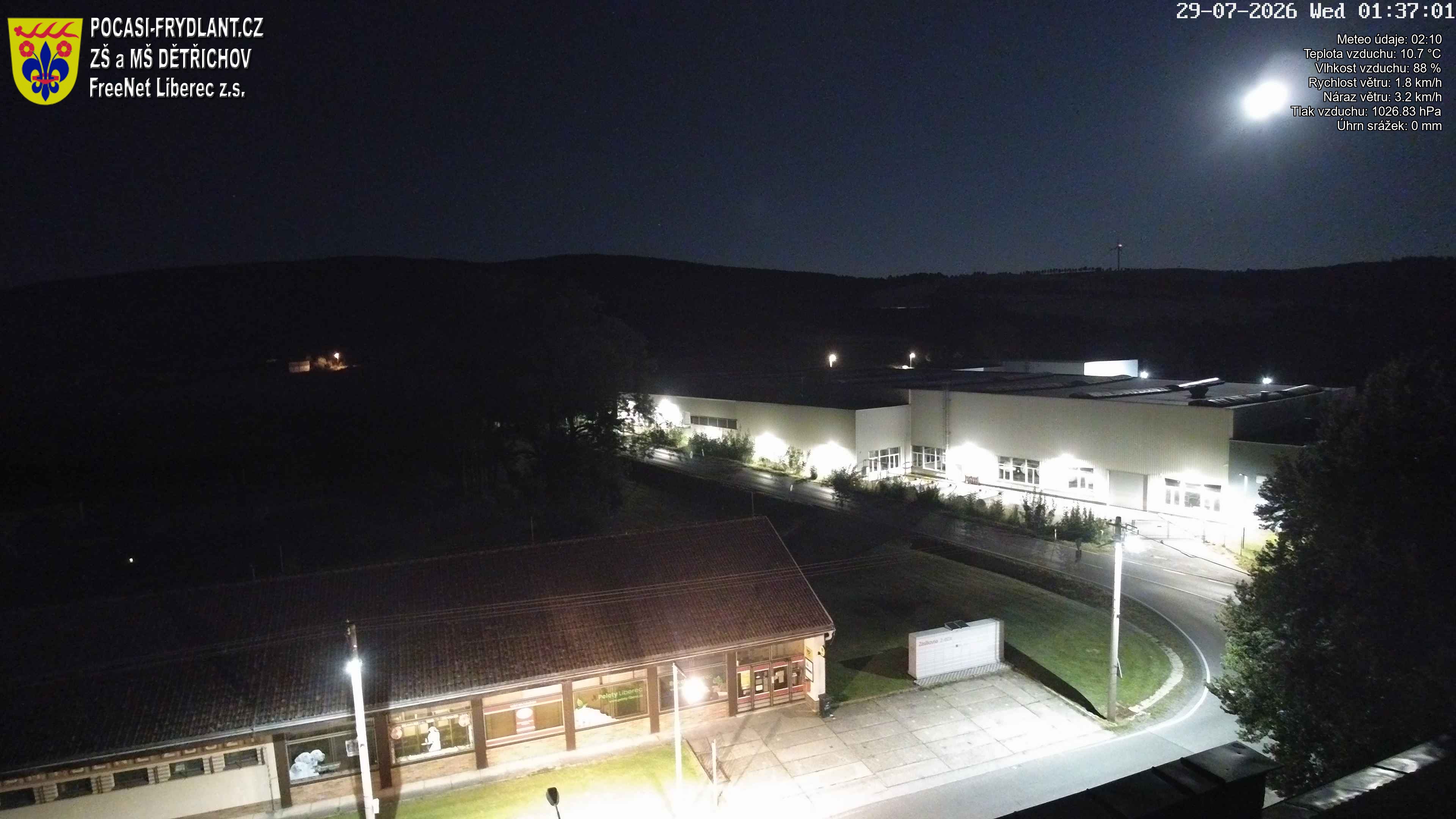Náhled z kamery Dětřichov