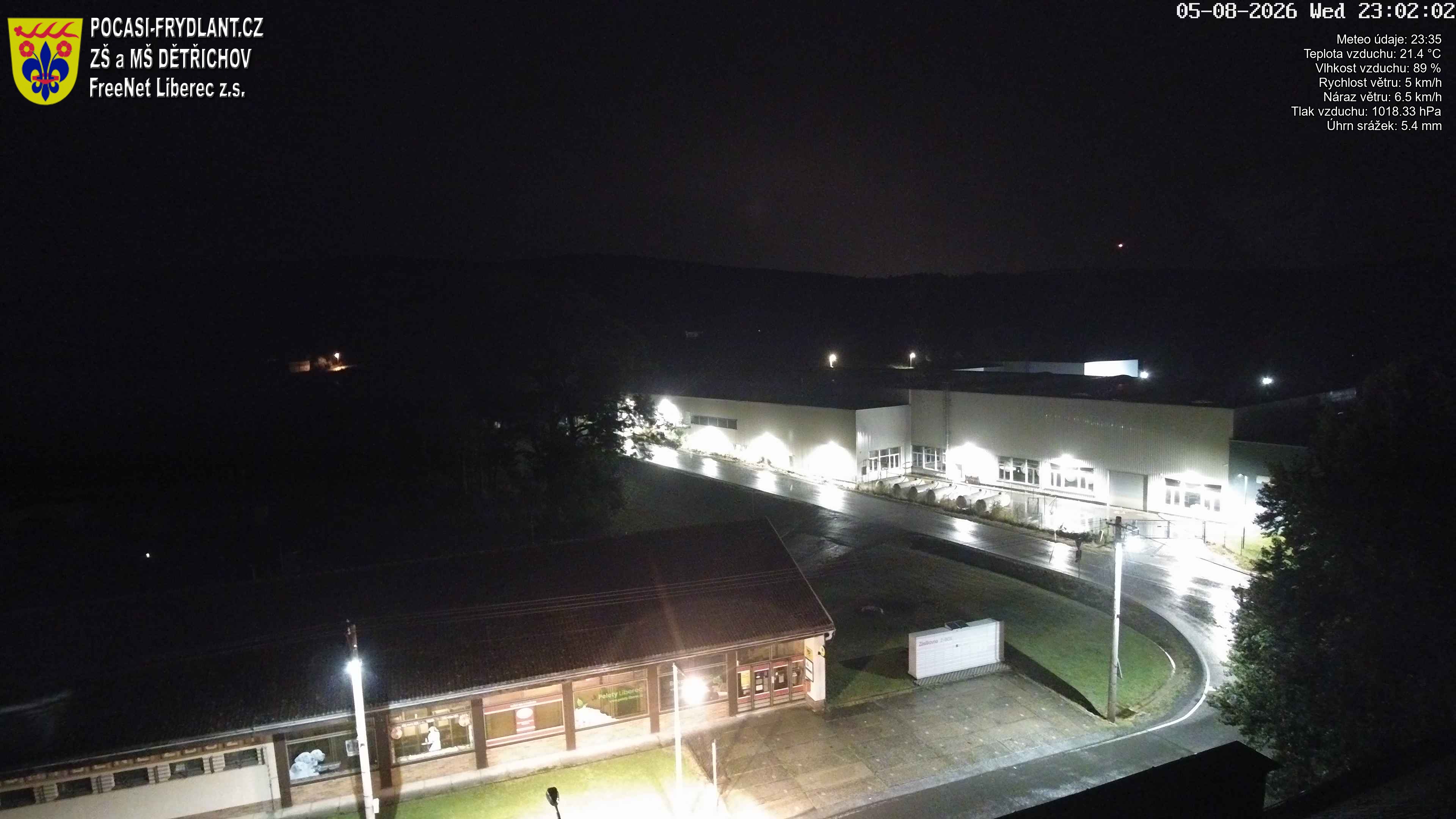 Náhled z kamery Dětřichov