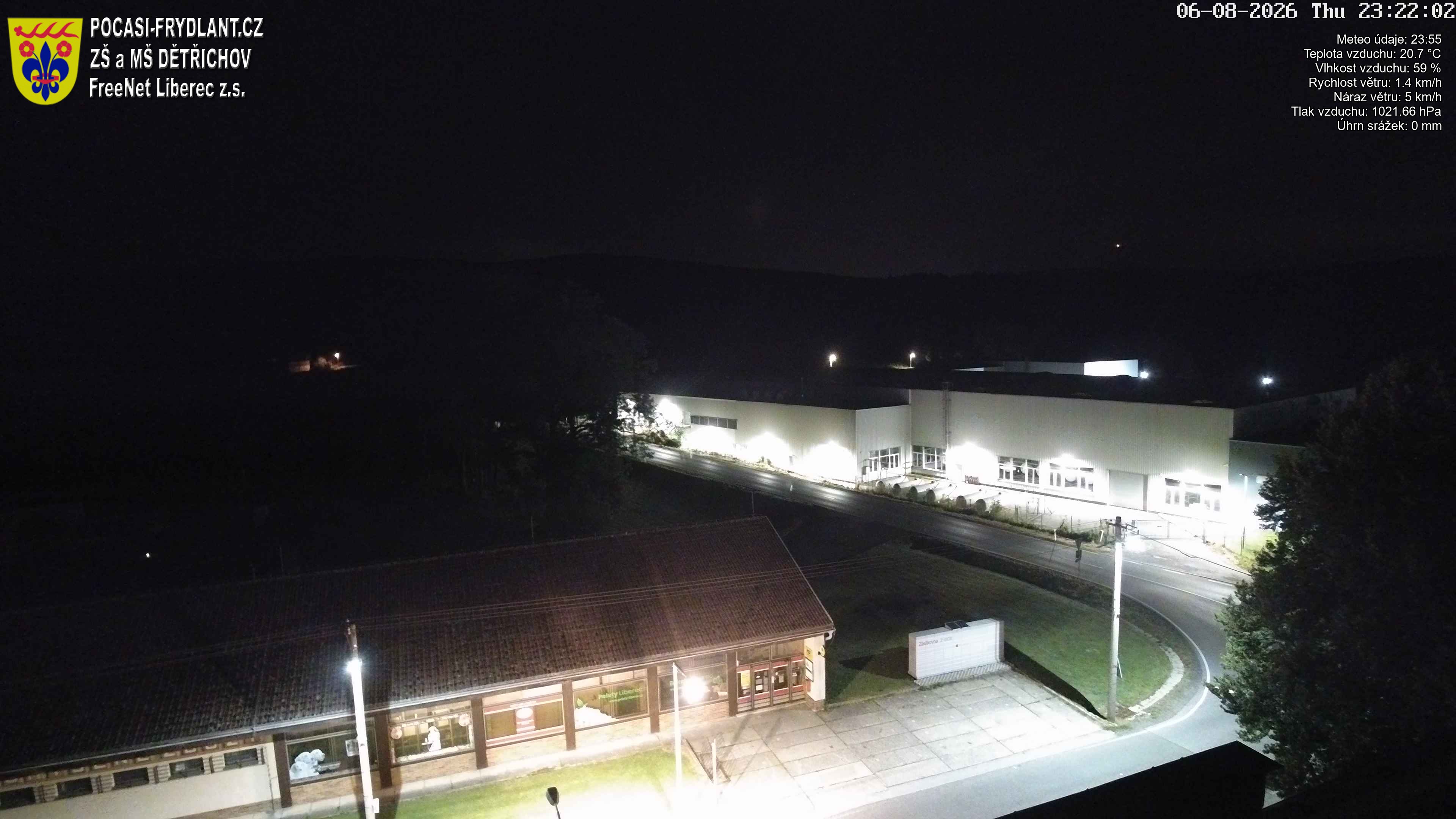 Náhled z kamery Dětřichov