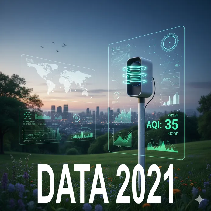 Miniatura obrázku Kvalita vzduchu 2021