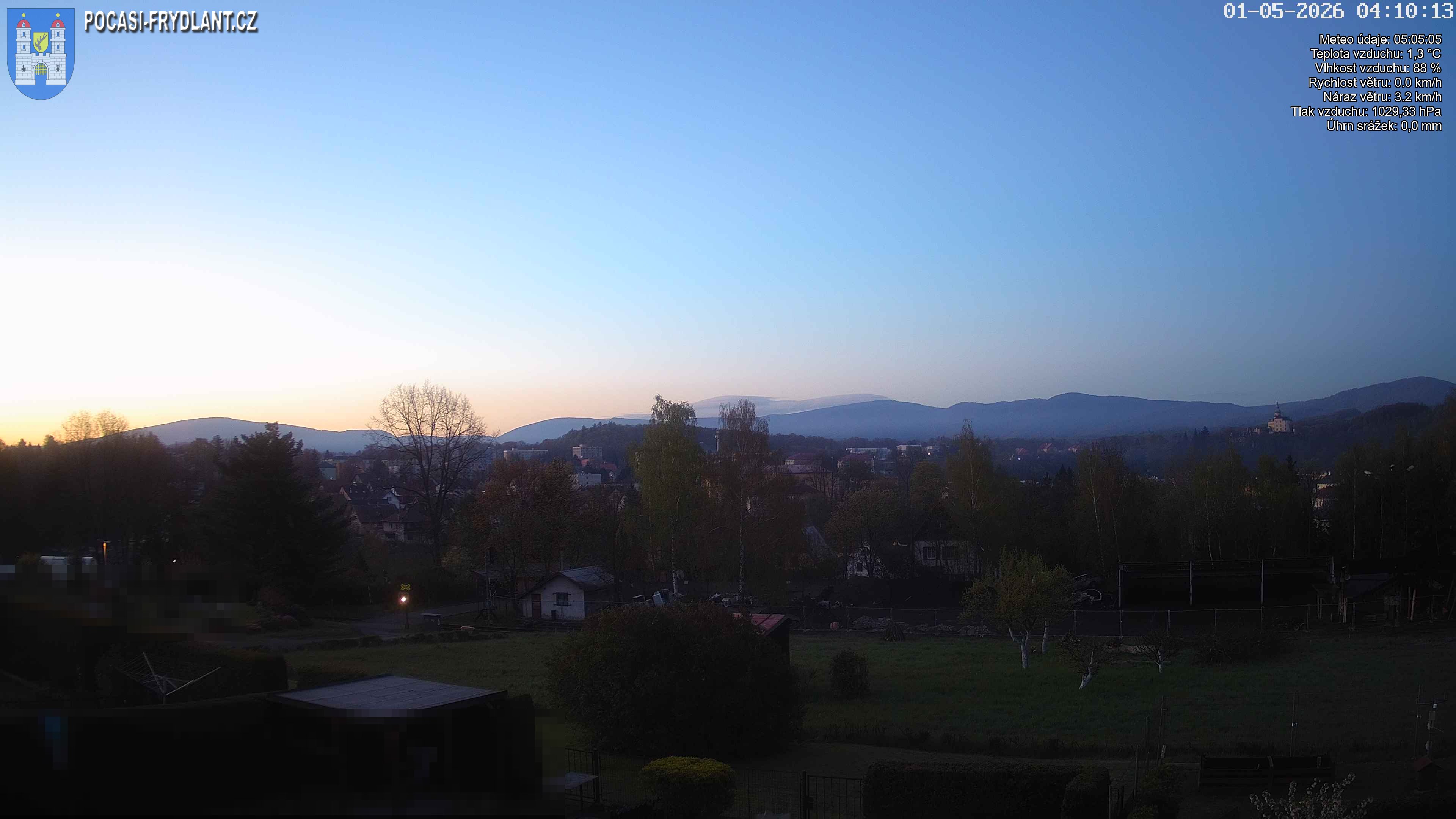 Webcam - Frýdlant v Čechách
