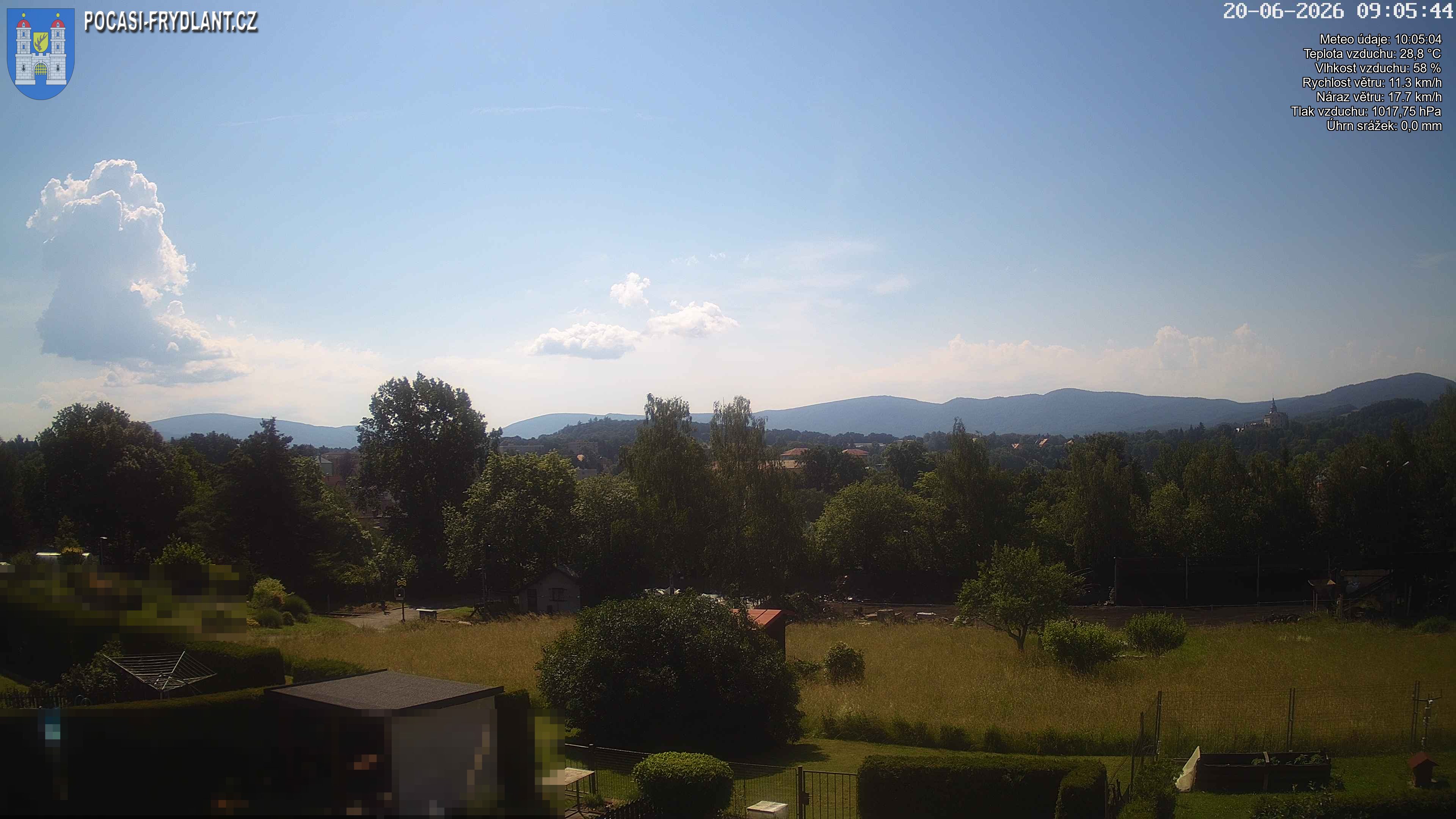 Webcam - Frýdlant v Čechách